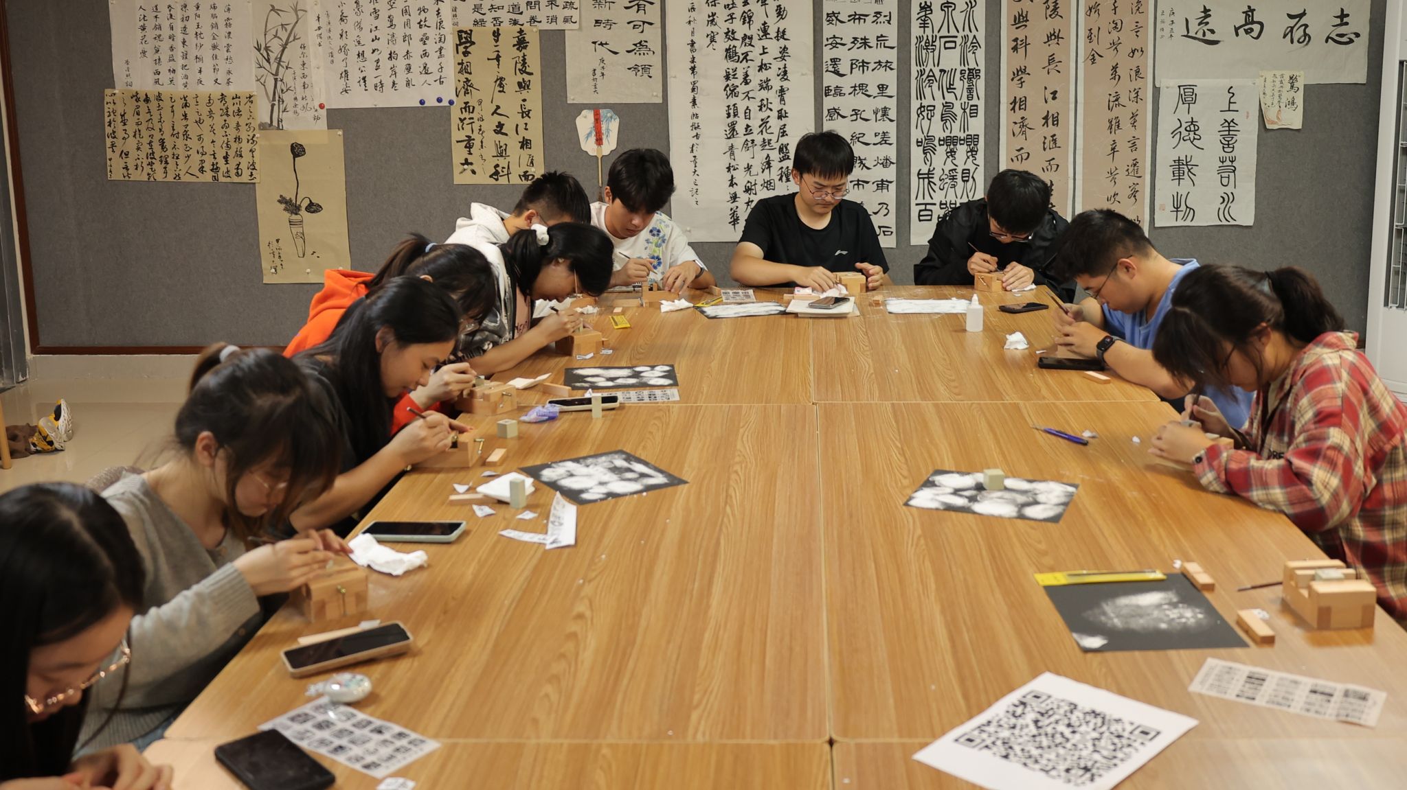 素质能力提升项目组顺利开展“刻艺传习”活动